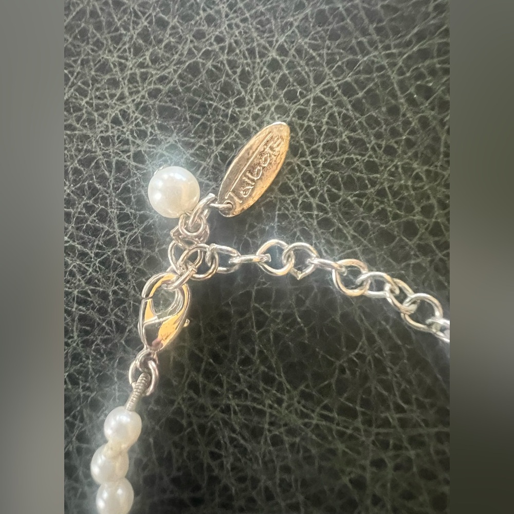 Talbots Necklace Pearls Faux White - Picture 4 of 11